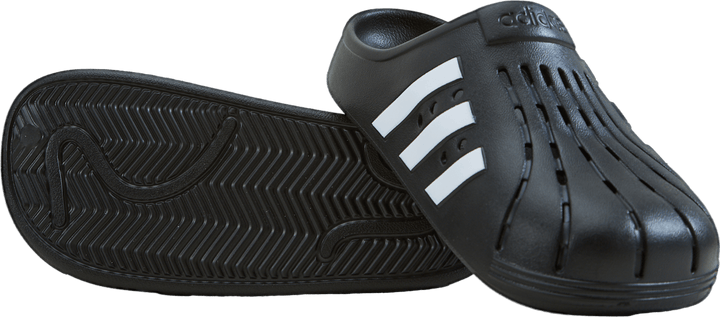 Sabots Adilette Noirs / Blancs nuageux / Noirs nuageux