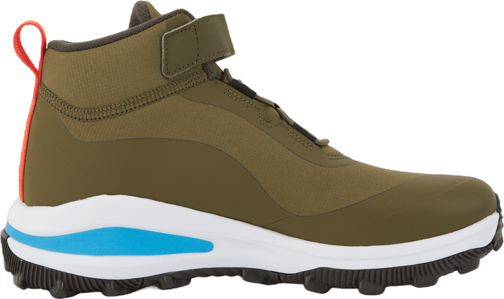 Fortarun All Terrain Cloudfoam Sport Running Elastic Lace and Top Strap Shoes Focus Olive / Pulse Blue / Shadow Olive