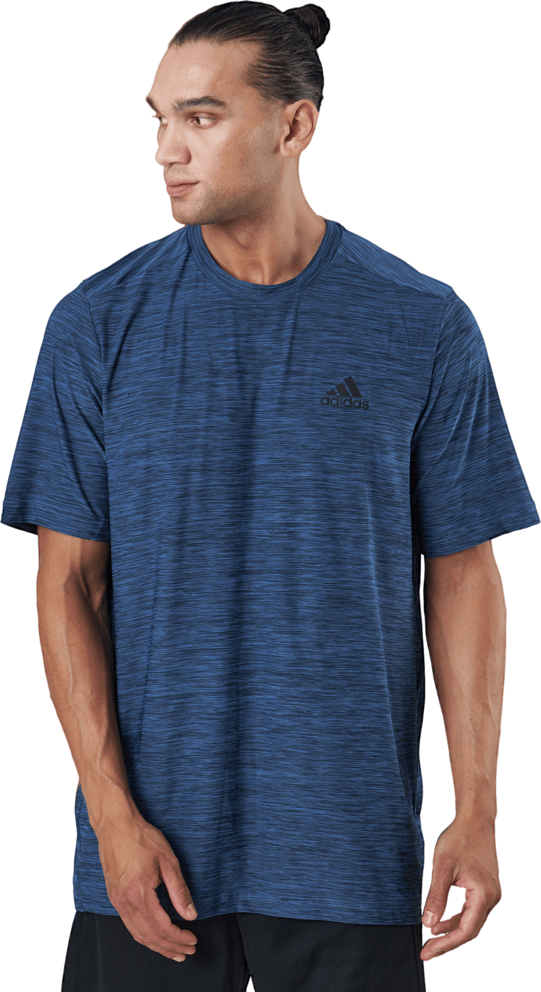 Aeroready Ht El T-shirt Tall Svart Melange