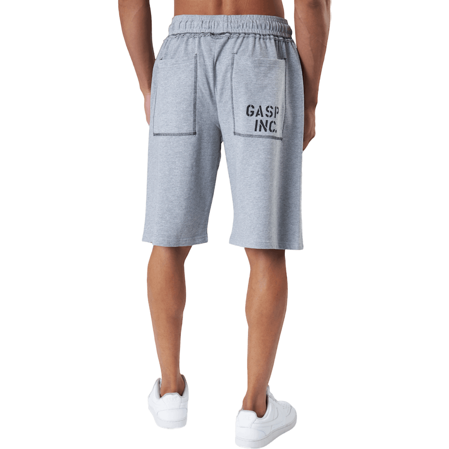 Division Sweatshorts Light Grey Melange