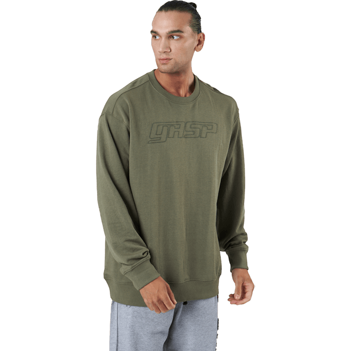 Division Crewneck Vert délavé