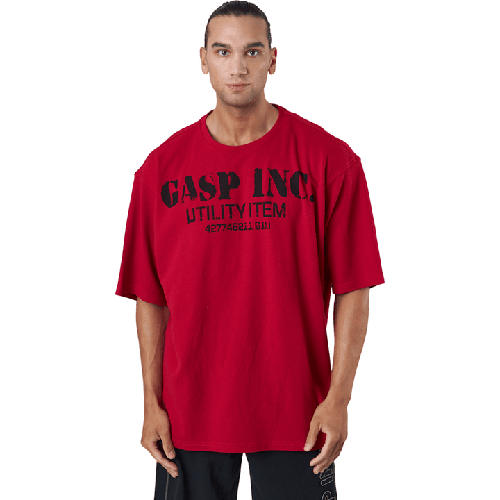 T-shirt thermique Iron Rouge piment