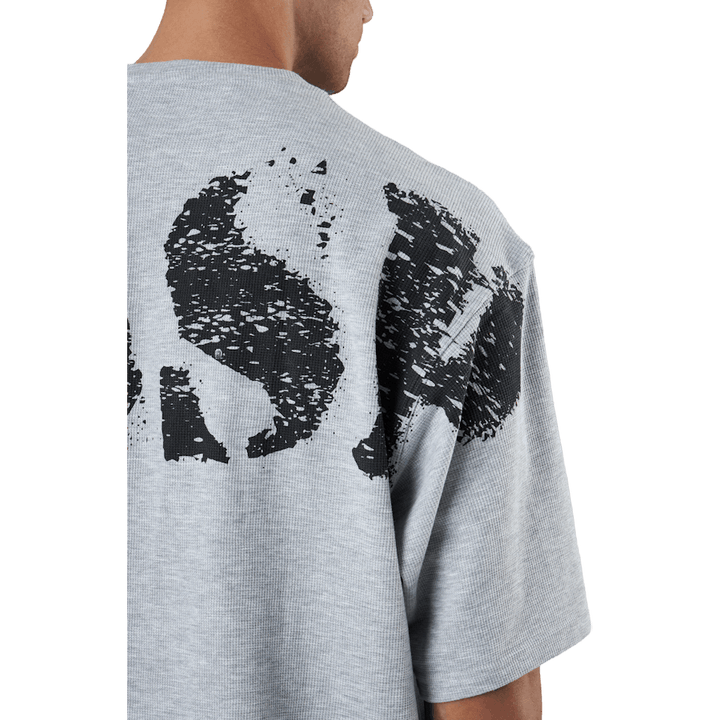 T-shirt thermique Iron, gris chiné