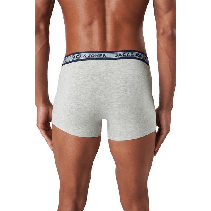 Jacoliver Trunks 5 Pack Noos Dark Grey Melange