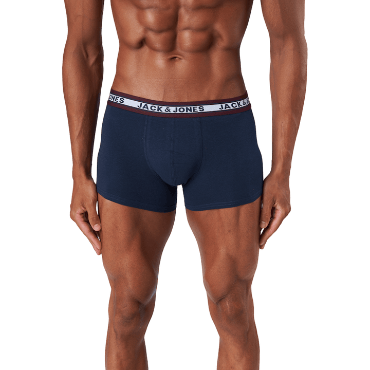 Jacoliver Trunks 5 Pack Noos Dark Grey Melange