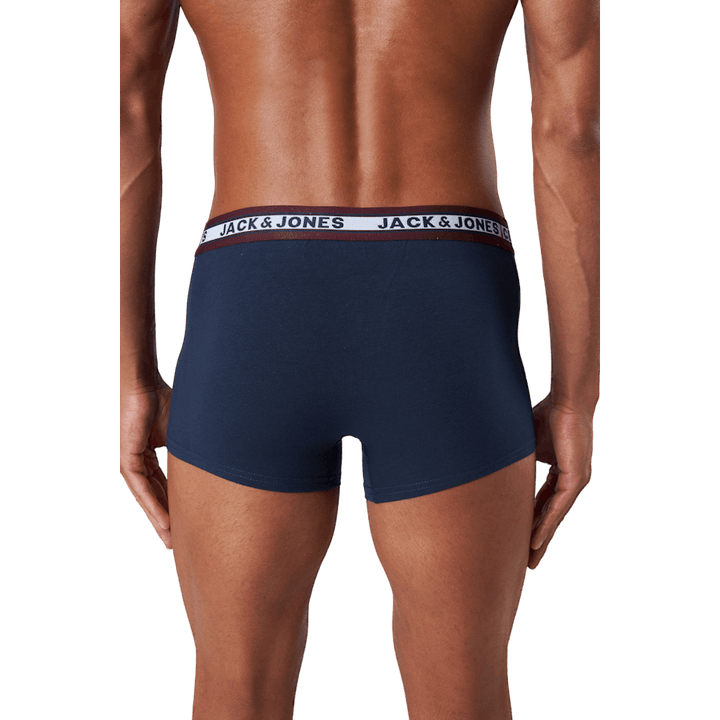 Jacoliver Trunks 5 Pack Noos Dark Grey Melange