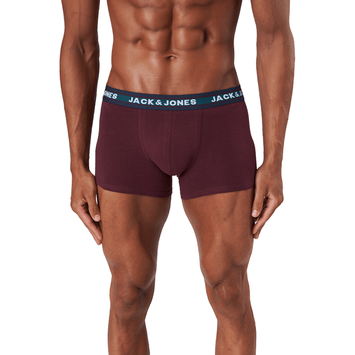 Jacoliver Trunks 5 Pack Noos Dark Grey Melange
