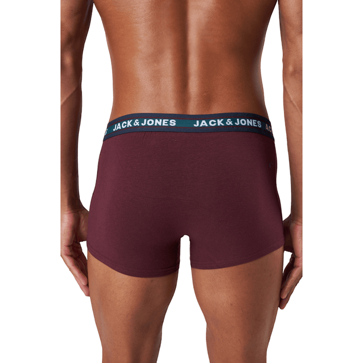 Jacoliver Trunks 5 Pack Noos Dark Grey Melange