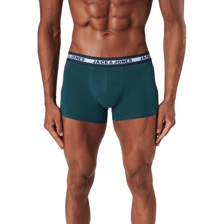 Jacoliver Trunks 5 Pack Noos Dark Grey Melange