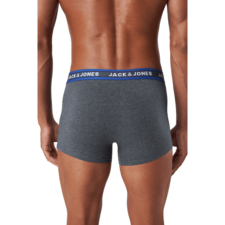 Jacoliver Trunks 5 Pack Noos Dark Grey Melange