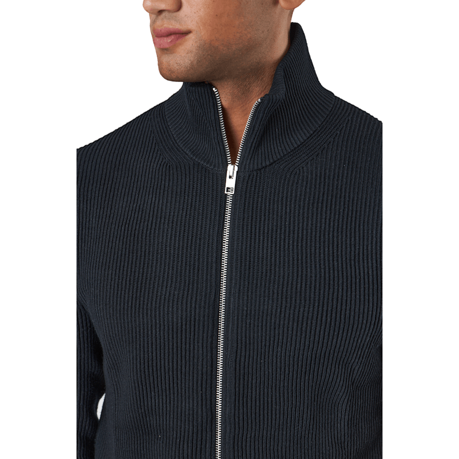 Jprperfect megztinis su užtrauktuku Jprfect Knit Zip Cardigan Black