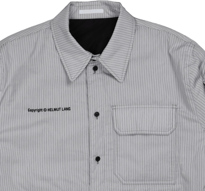 Stripe But Up.stripe Noir/blanc Gris