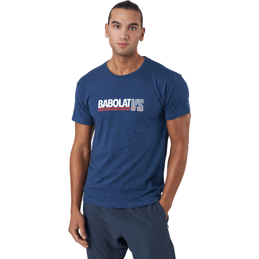 T-shirt Exercise Vintage Blue