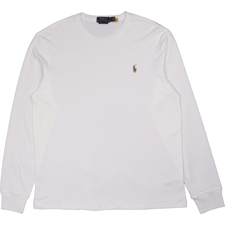 Slim Fit T-skjorte i myk bomull, hvit
