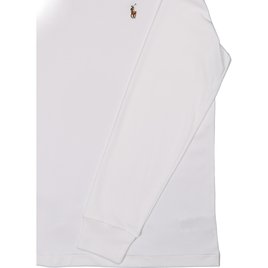 Slim Fit T-skjorte i myk bomull, hvit