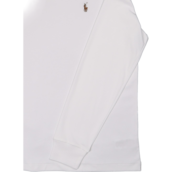 Slim Fit T-skjorte i myk bomull, hvit