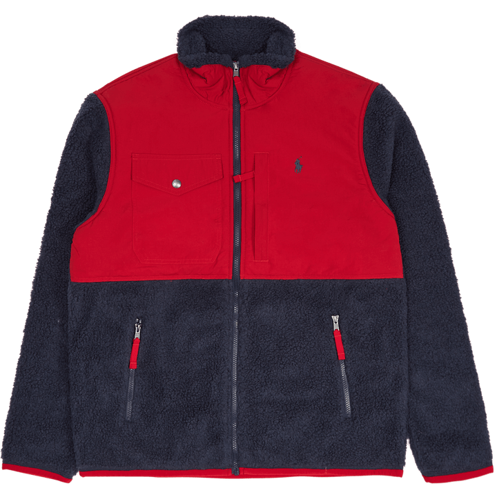 Vindblokkerende hybridjakke Newport Navy/Rl 2000 Red