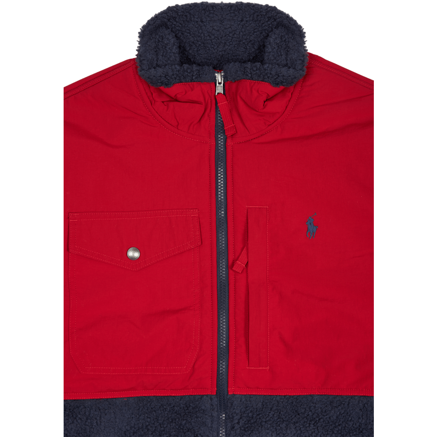 Vindblokkerende hybridjakke Newport Navy/Rl 2000 Red