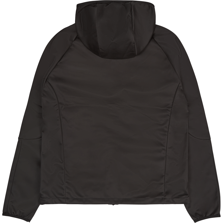 Wodoodporna hybrydowa kurtka polo czarna