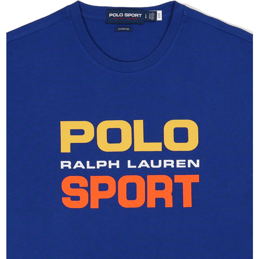 Classic Fit Polo Sport Jersey T-skjorte Sapphire Star