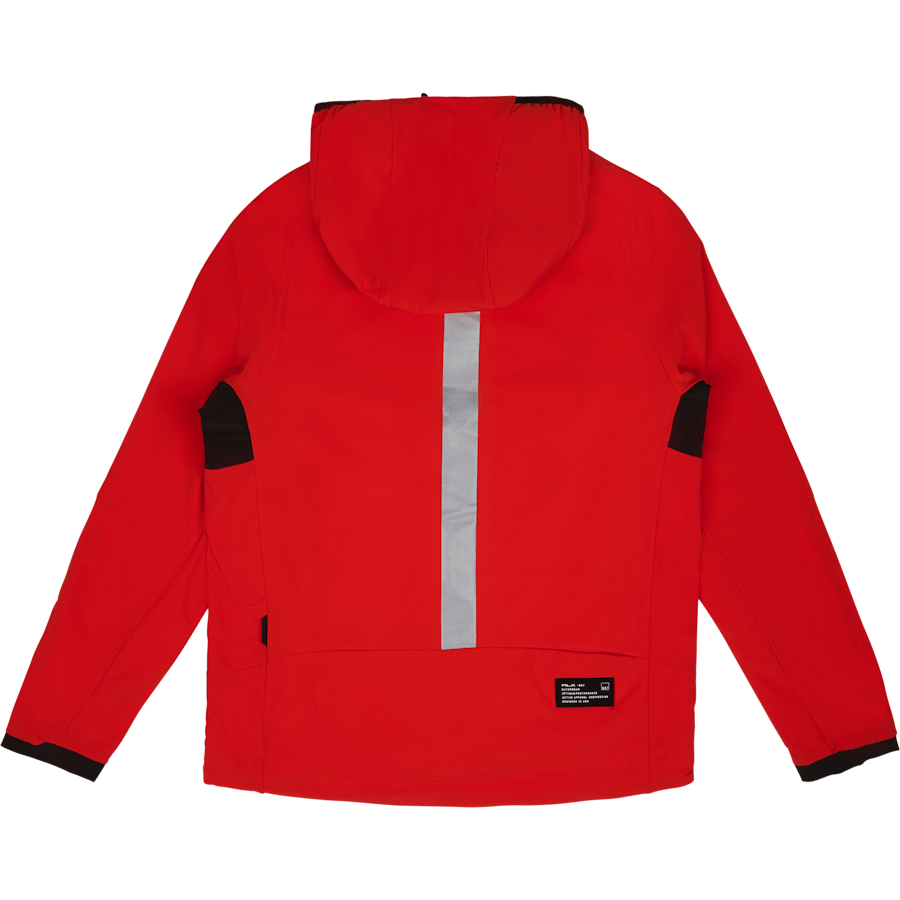 Giacca con cappuccio in Ripstop elasticizzato Elite Orange