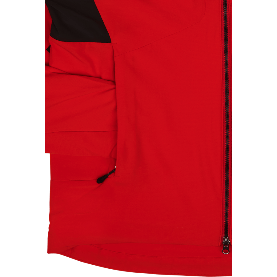 Giacca con cappuccio in Ripstop elasticizzato Elite Orange