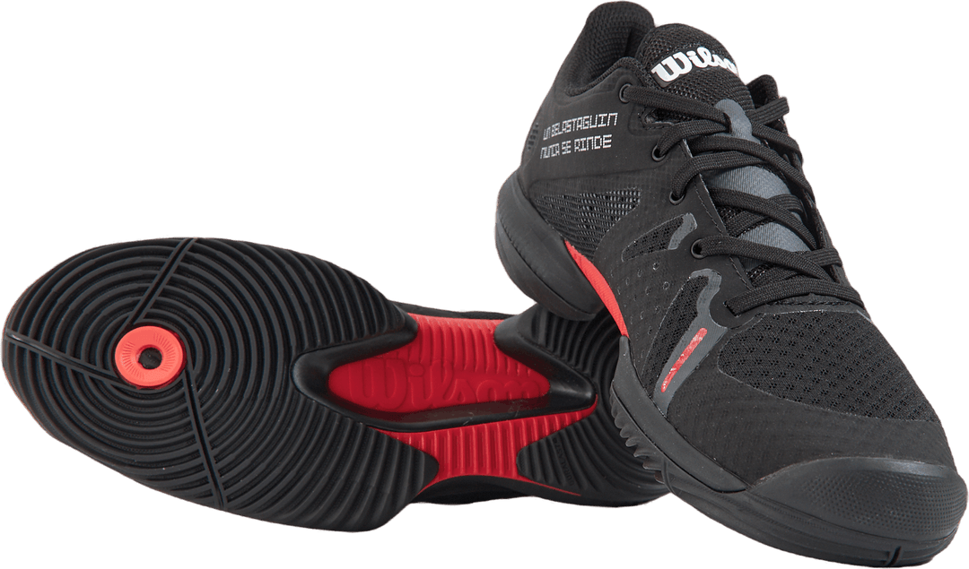Bela Pro Noir/gris/rouge coquelicot