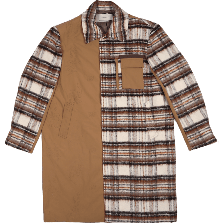 Karo/Nylon Phoenix Panelled C Kahki/kahki Check