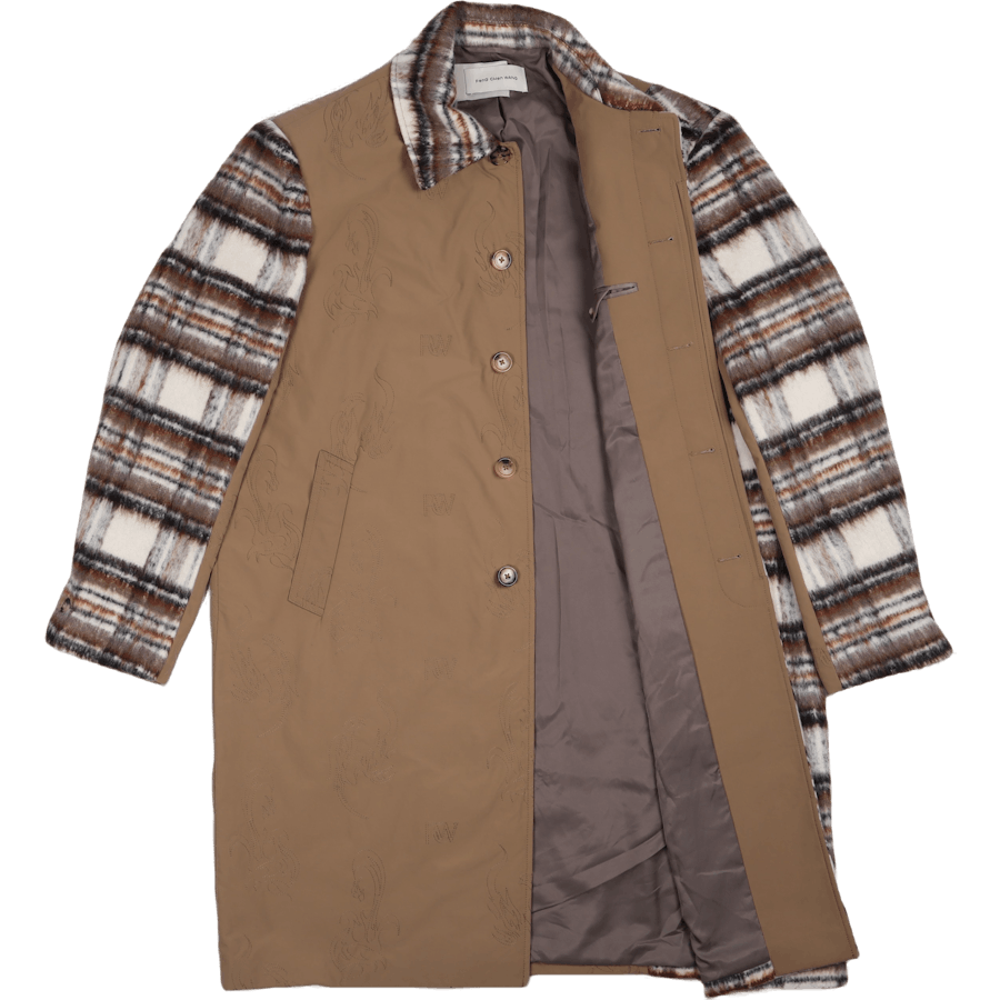 Karo/Nylon Phoenix Panelled C Kahki/kahki Check