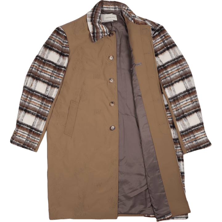 Karo/Nylon Phoenix Panelled C Kahki/kahki Check