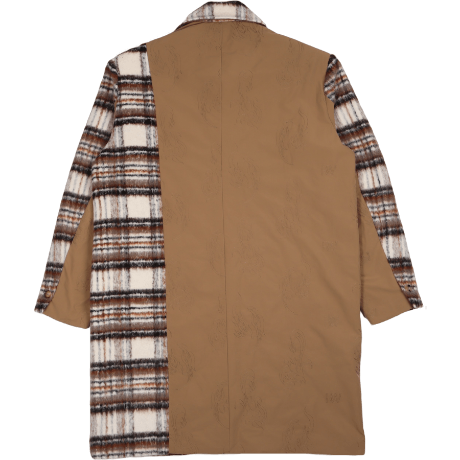 Karo/Nylon Phoenix Panelled C Kahki/kahki Check