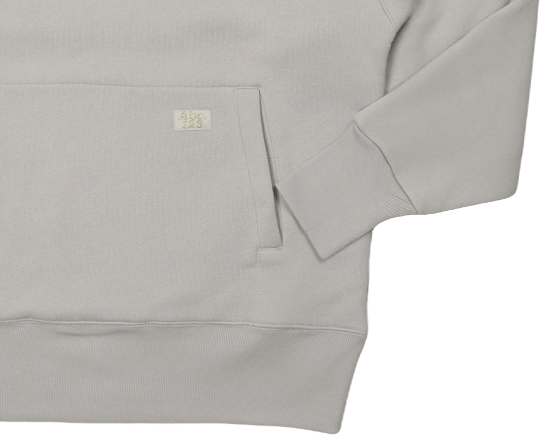 Abc. 123. Dbl Weight Pullover Jaspis Grau