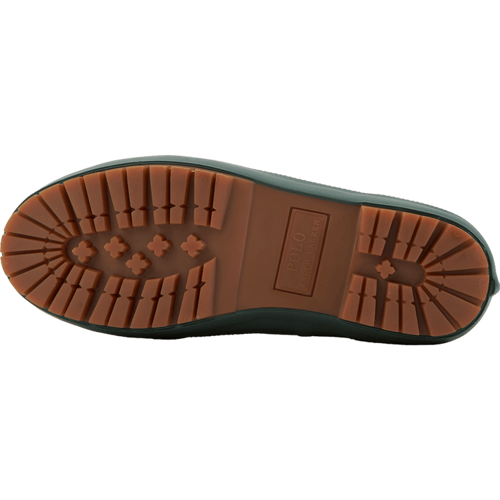 Claus snørestøvler-mid Cut Boo Polo Tan/mørk collegegrønn
