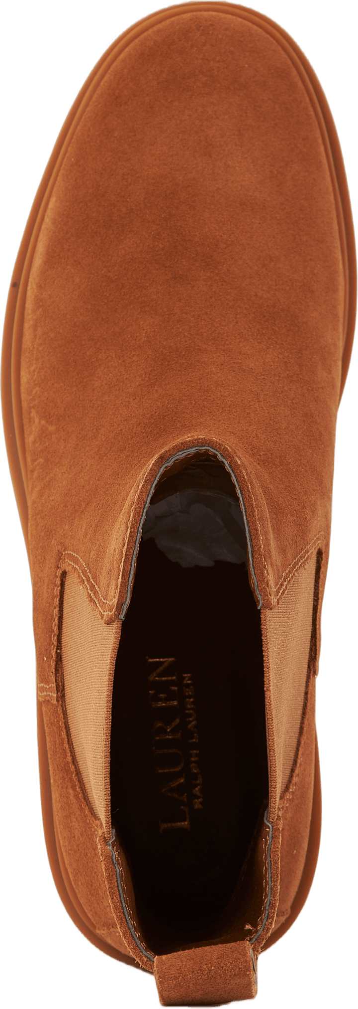 Corinne Suede Bootie Whiskey