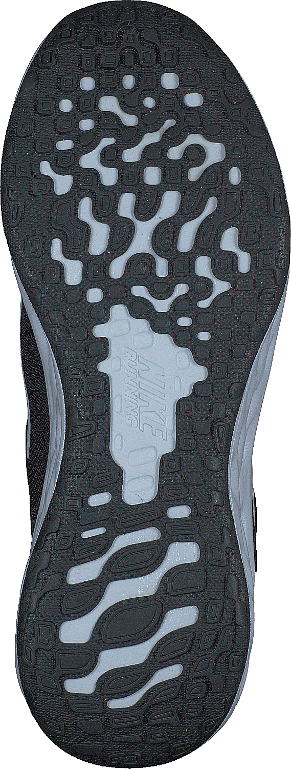 Detská obuv Revolution 6 Little Kids' BLACK/WHITE-DK SMOKE GREY