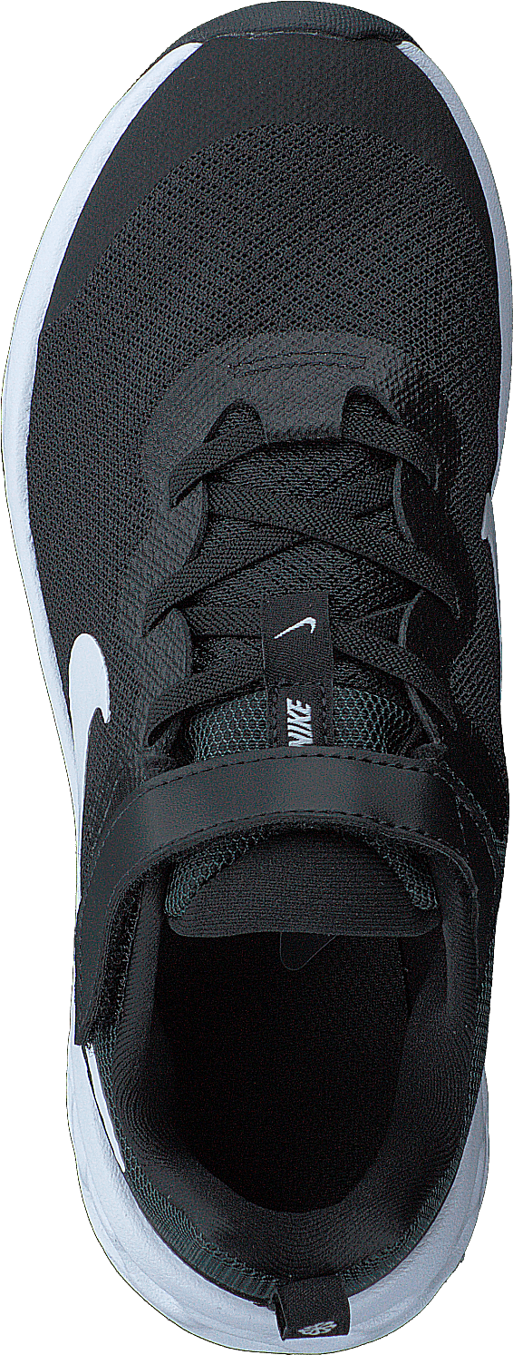 Detská obuv Revolution 6 Little Kids' BLACK/WHITE-DK SMOKE GREY