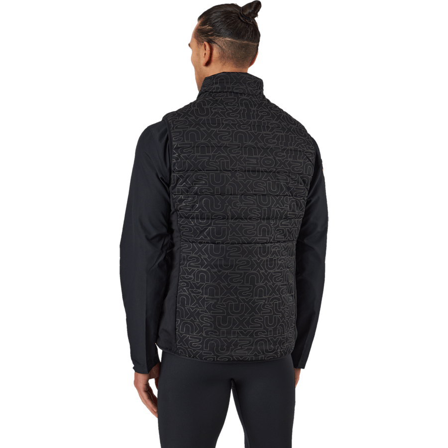 Kamizelka izolacyjna Ignition czarny/abstrakcyjny monogram