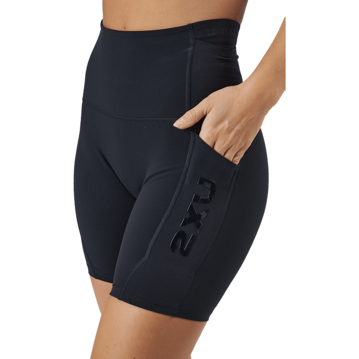 Short cycliste taille haute Form Stash noir/noir
