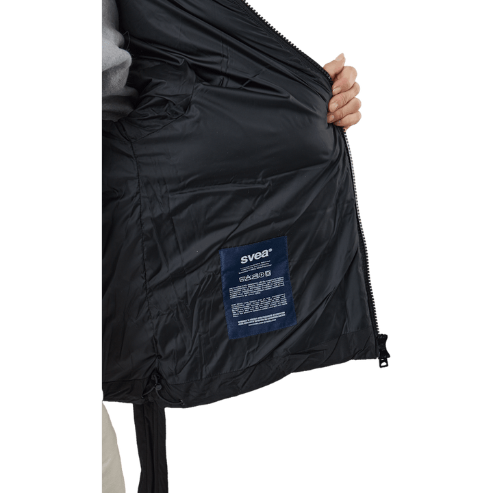 Veste courte à capuche rembourrée The Belt noire