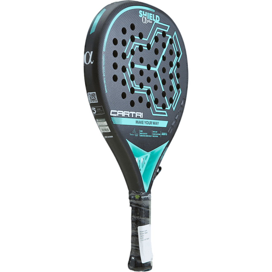 Escudo Alfa Preto/verde