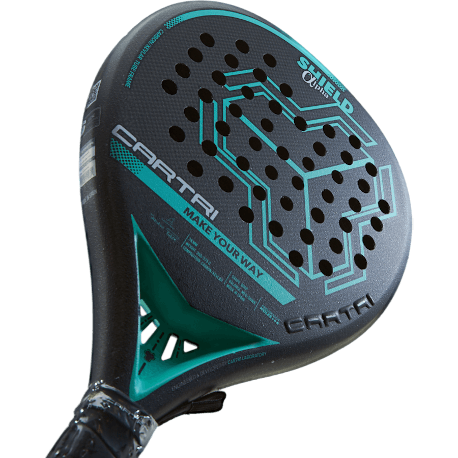 Escudo Alfa Preto/verde