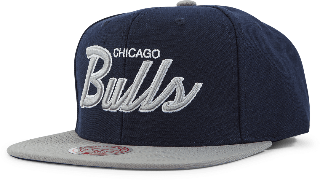 Snapback Bulls Navy Spirit Script