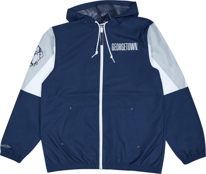 Hoyas Throw It Back - Giacca a vento con zip integrale