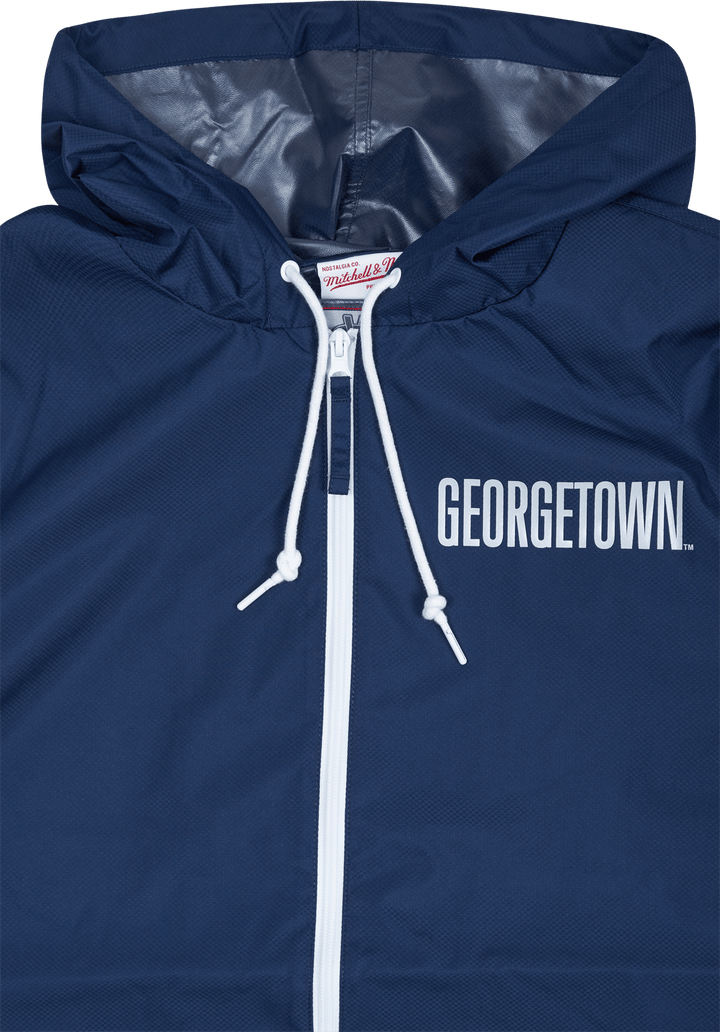 Hoyas Throw It Back - Giacca a vento con zip integrale