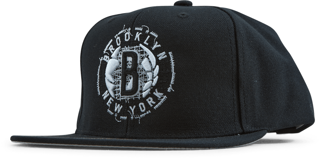 Broderie Glitch Snapback des Nets