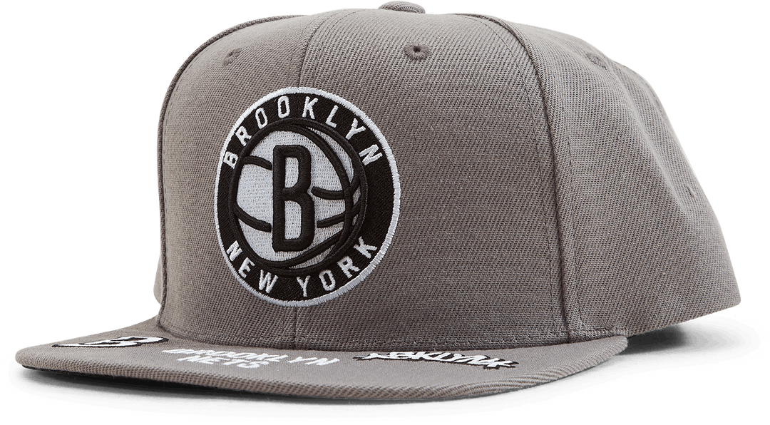Nets Front Face Snapback
