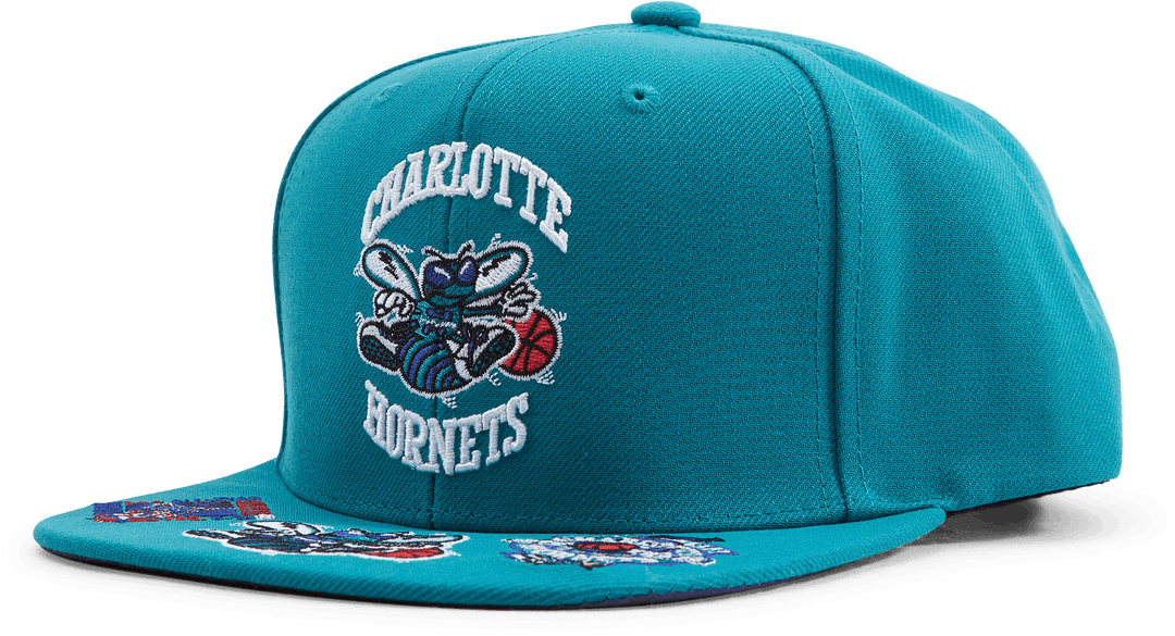 Hornets Front Face Snapback HWC