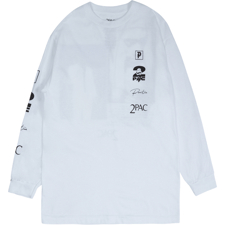 Stimme L/s Tee Weiß