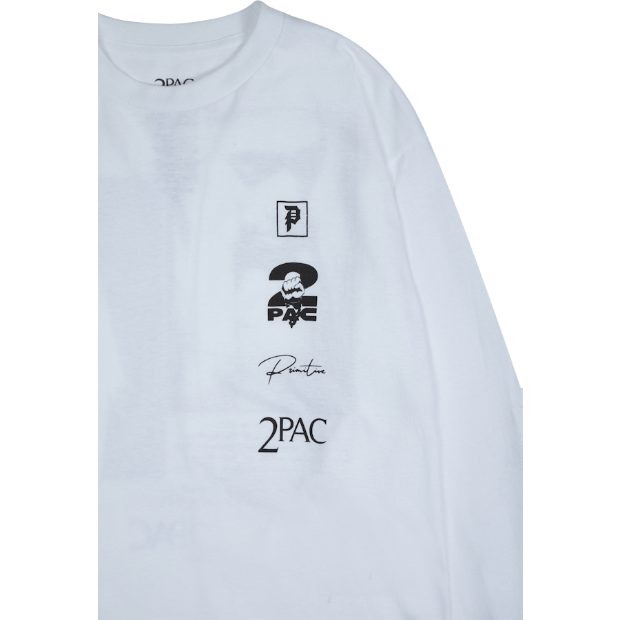 Stimme L/s Tee Weiß