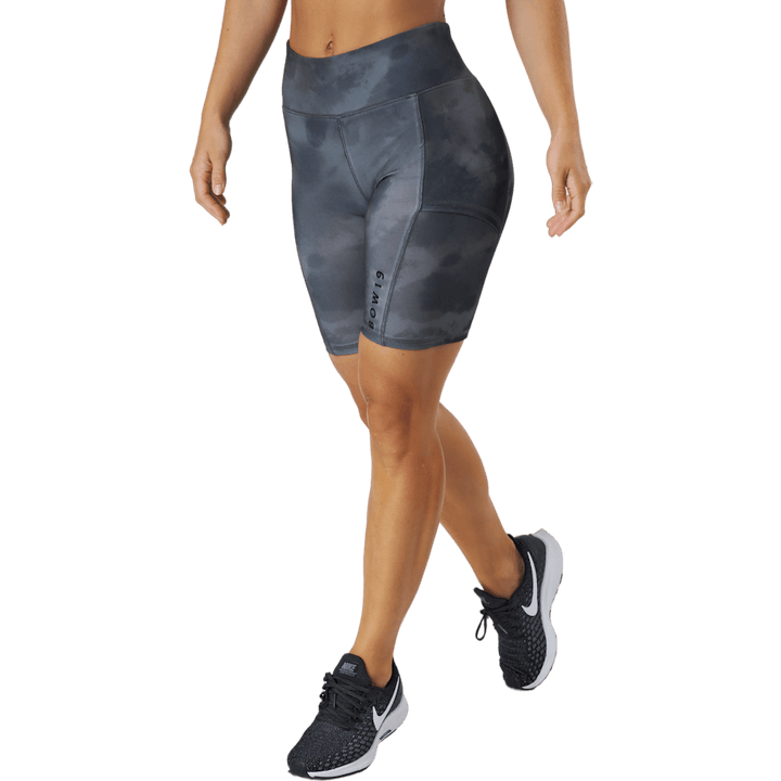 Bonnie Cycle Shorts Cinder Tie Dye
